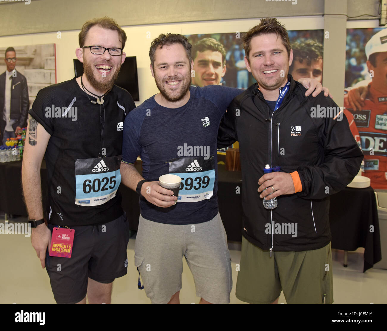 Scouting For Girls at the Adidas Silverstone Half Marathon, a road Stock  Photo - Alamy