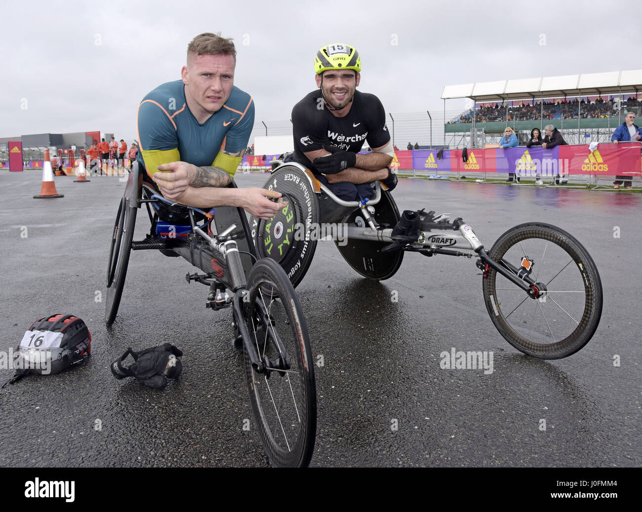 Woud meest gerucht JohnBoy Smith and David Weir at the Adidas Silverstone Half Marathon, a  road half marathon held each year on the Silverstone Circuit in  Northamptonshire. Featuring: JohnBoy Smith, David Weir Where: Silverstone,  Northamptonshire,