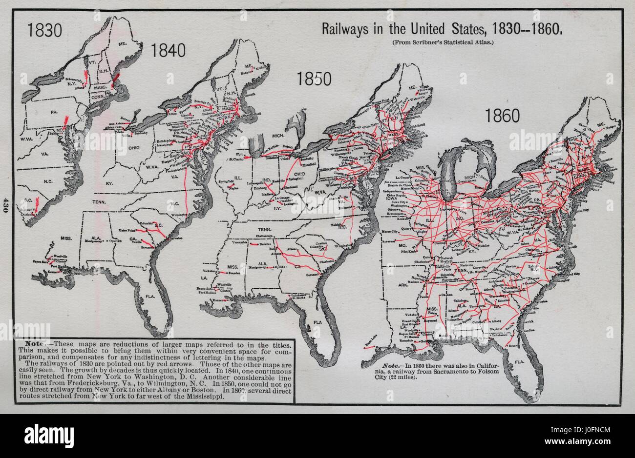 regions of the us 1850