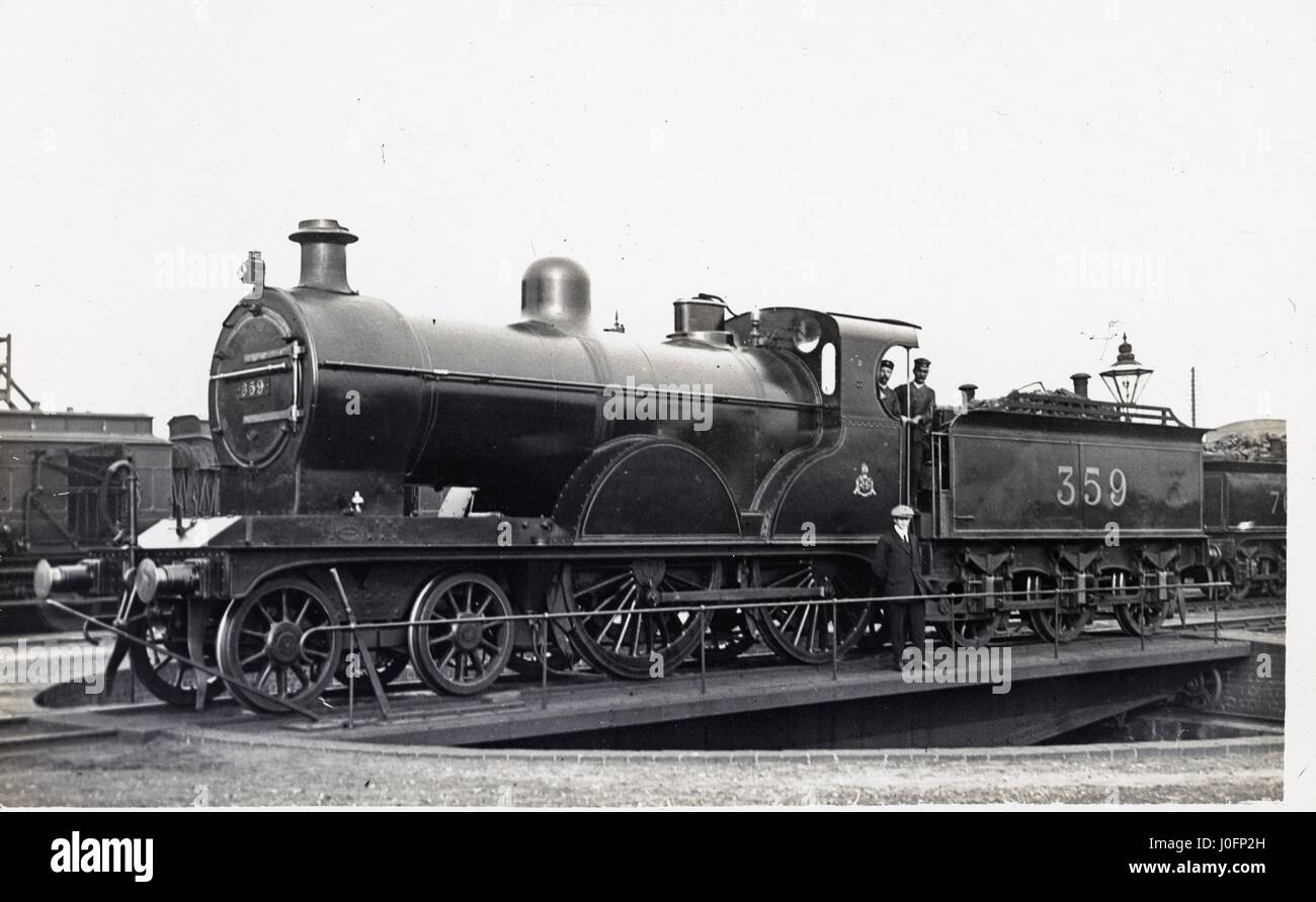 Locomotive no 359: 4-4-0 Stock Photo