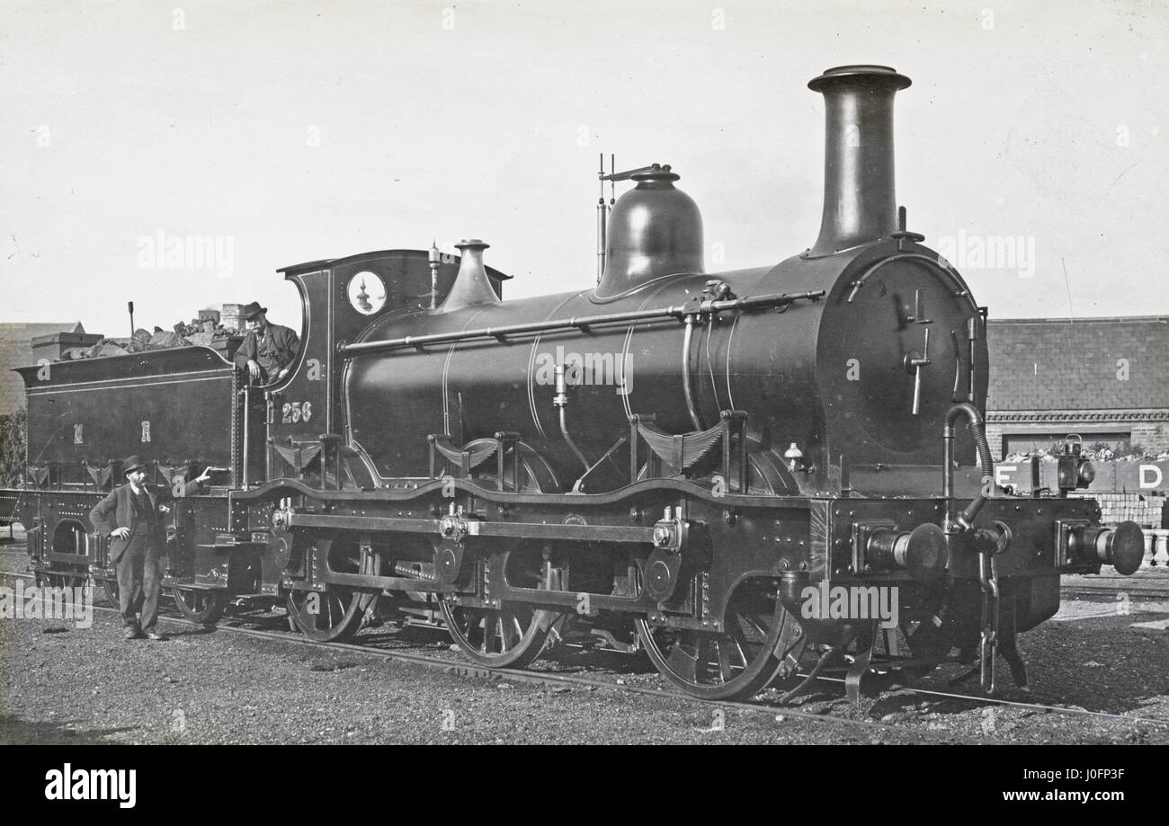 Locomotive no 258: 0-6-0 Stock Photo