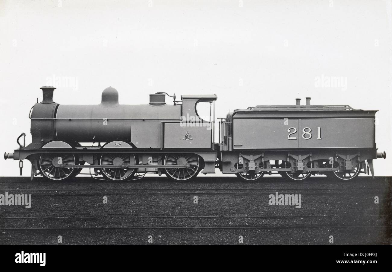 Locomotive no 281: 0-6-0 Stock Photo