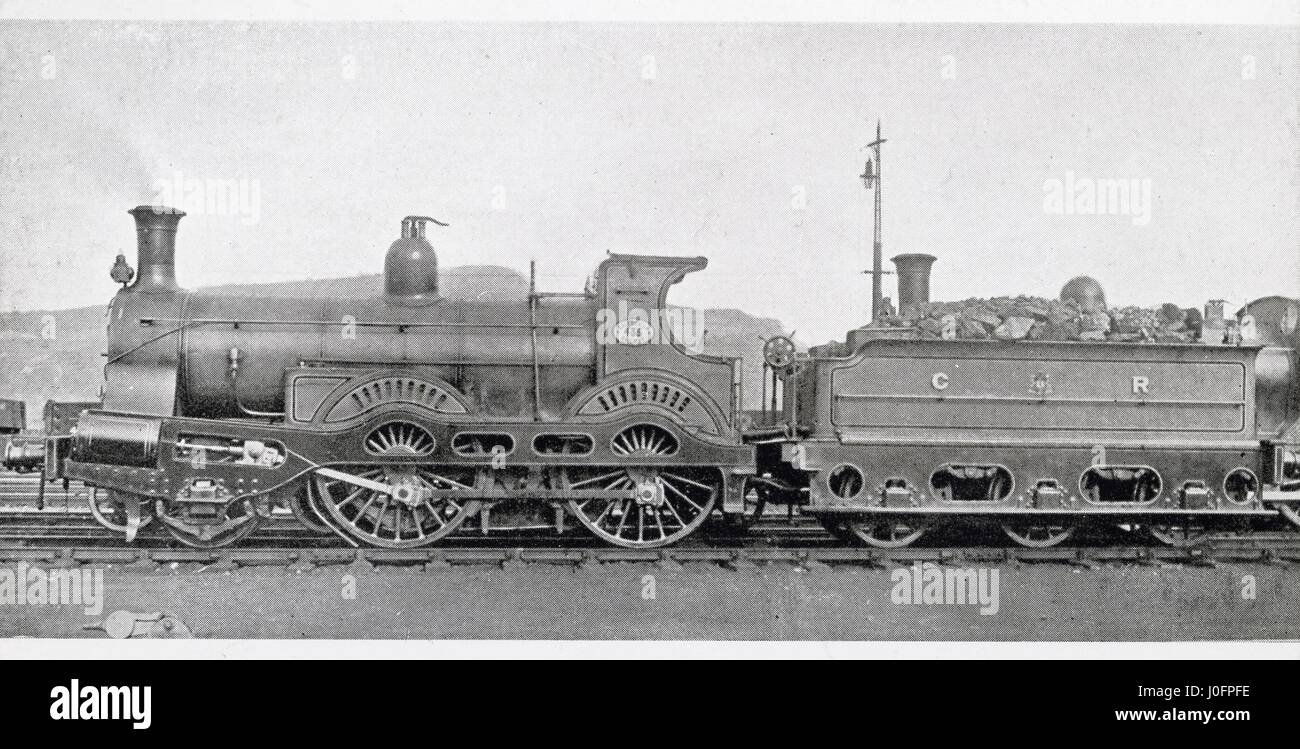 Locomotive no 435: 2-4-0 rebuilt Express engine Stock Photo - Alamy