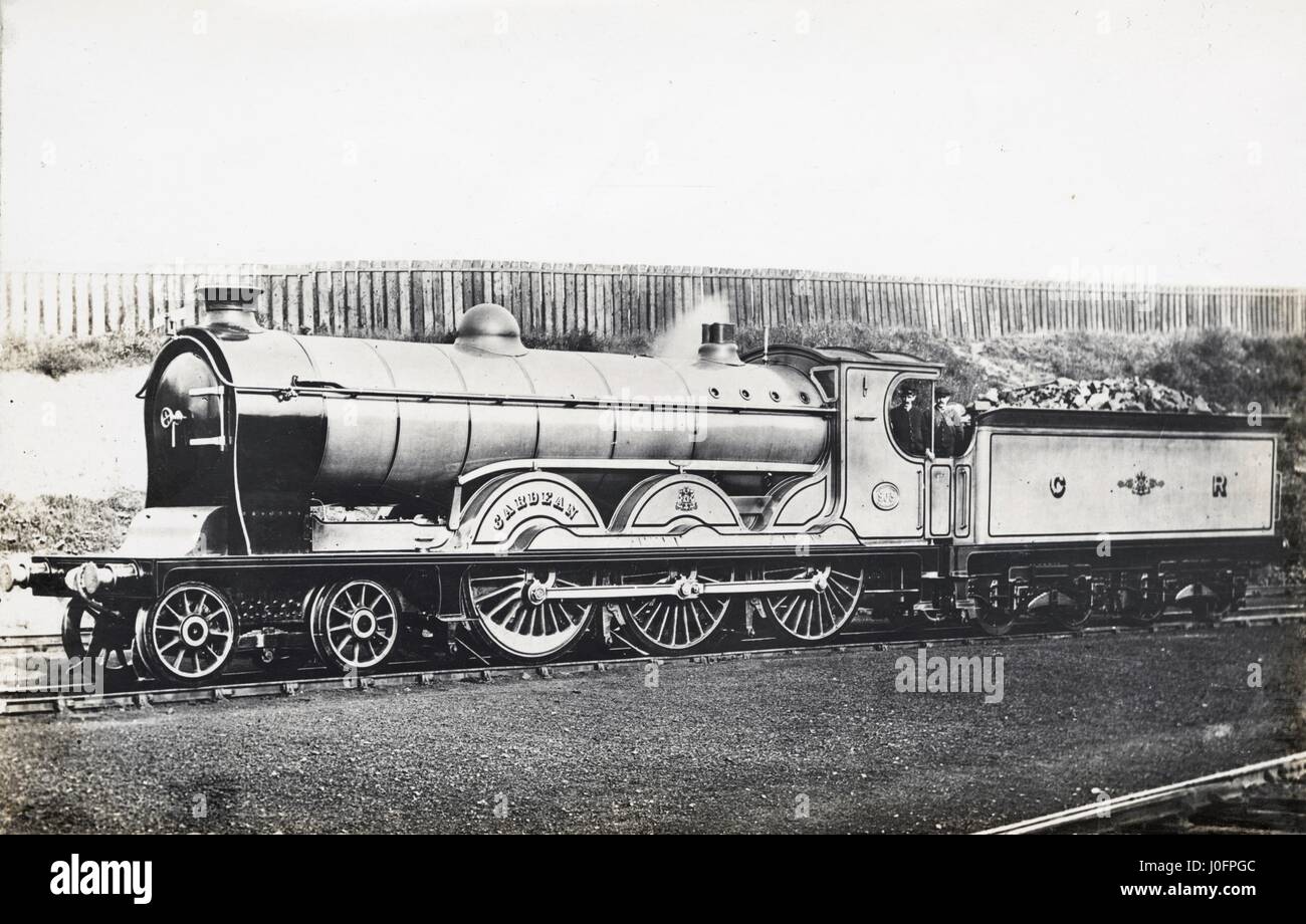 Locomotive no 903: 'Cardean' 4-6-0 903 Class, built 1906. Became the company's new flagship locomotive, with its name becoming a nickname for the whole class. Stock Photo