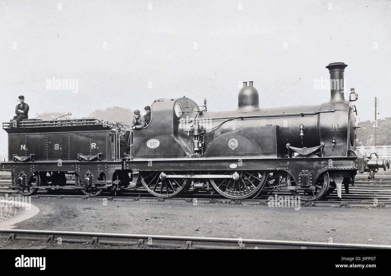 Locomotive no 237: 2-4-0 Stock Photo