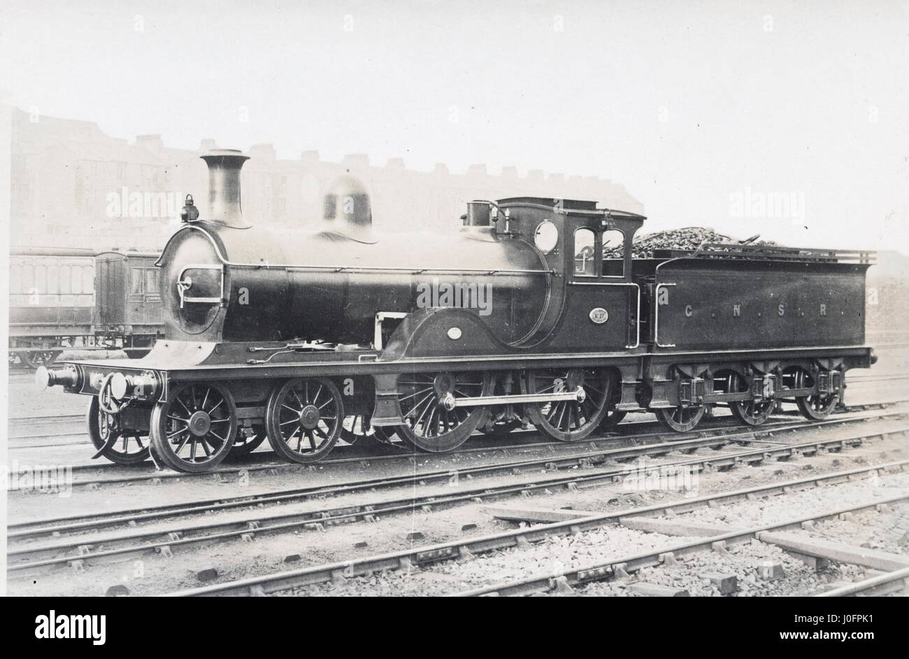 Locomotive no 27: 4-4-0 Stock Photo