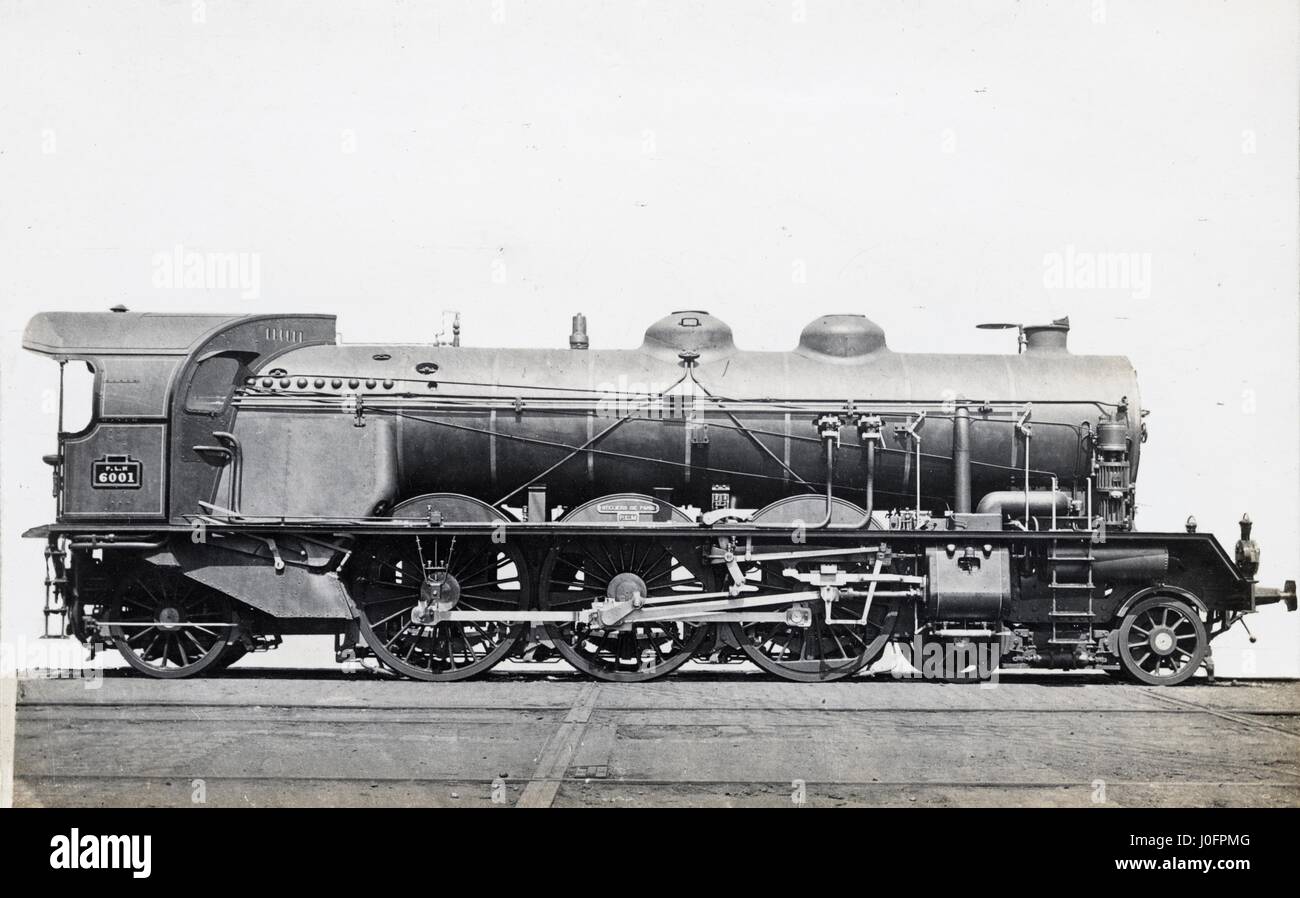 Locomotive no 6001: 4-6-2 Stock Photo