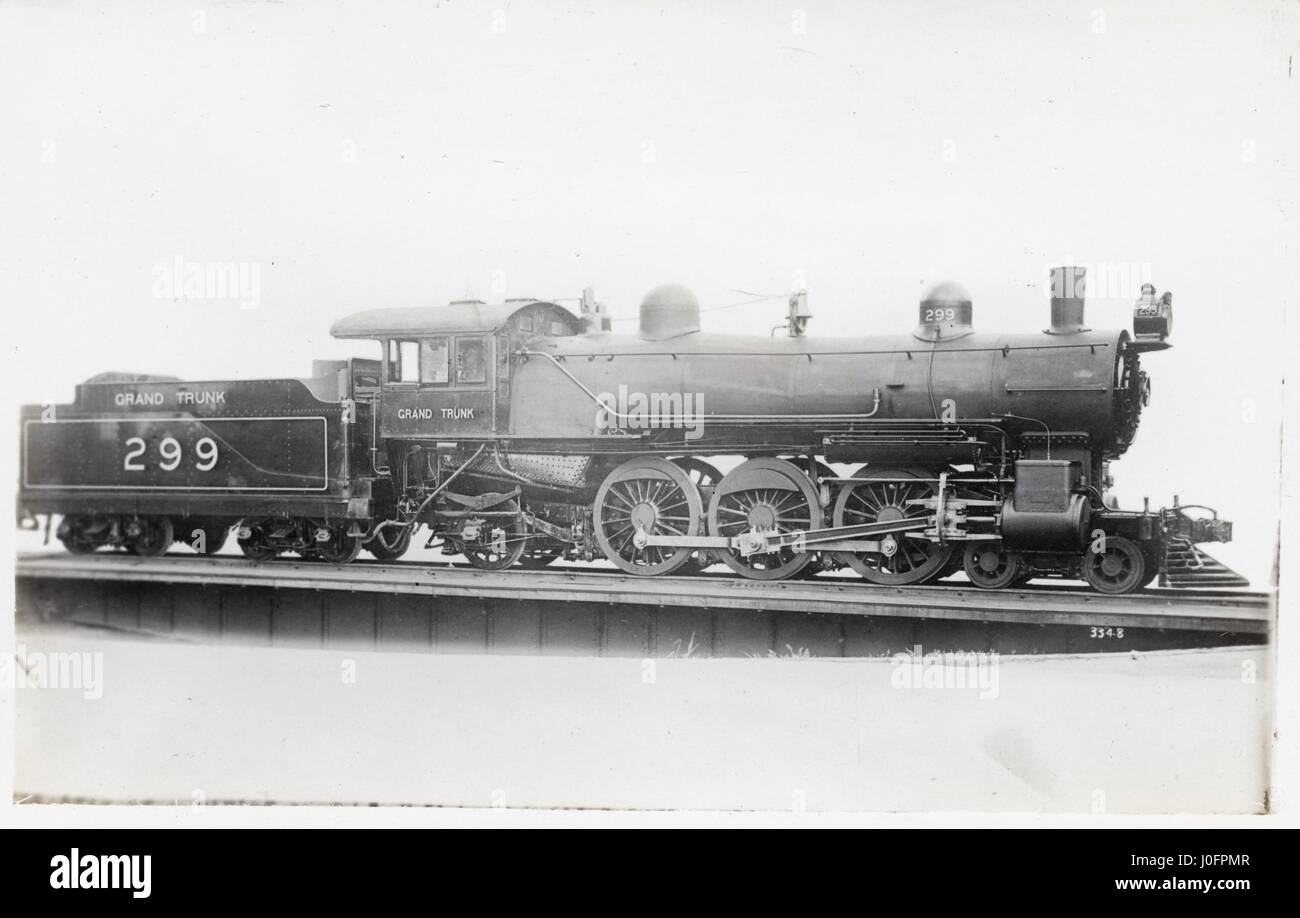 Locomotive no 299: 4-6-2 Stock Photo