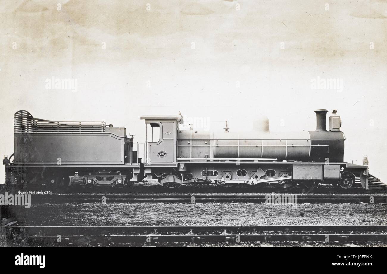 Locomotive no 201 Stock Photo