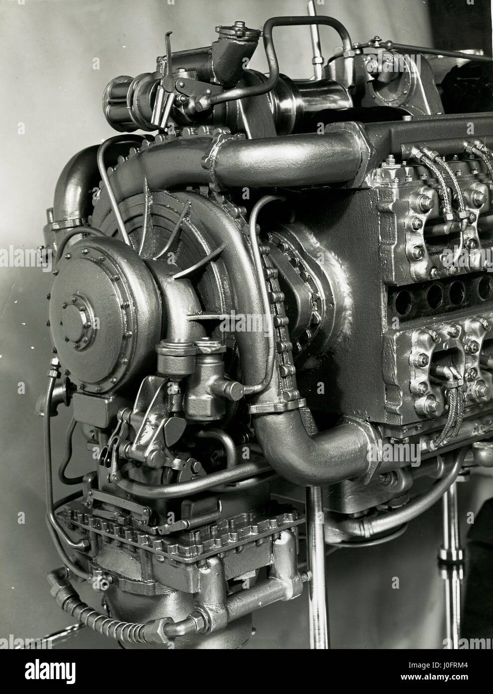 Model Sabre II engine Stock Photo