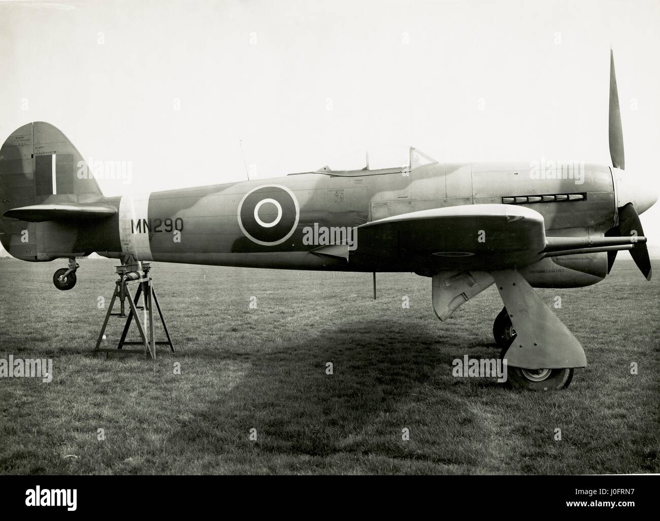 Hawker Typhoon IB powered by a Sabre IIA Stock Photo