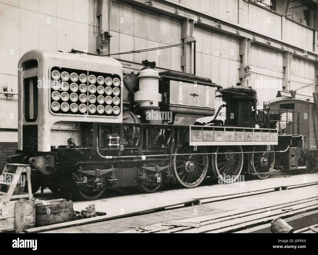 English Electric experimental gas turbine locomotive Stock Photo - Alamy