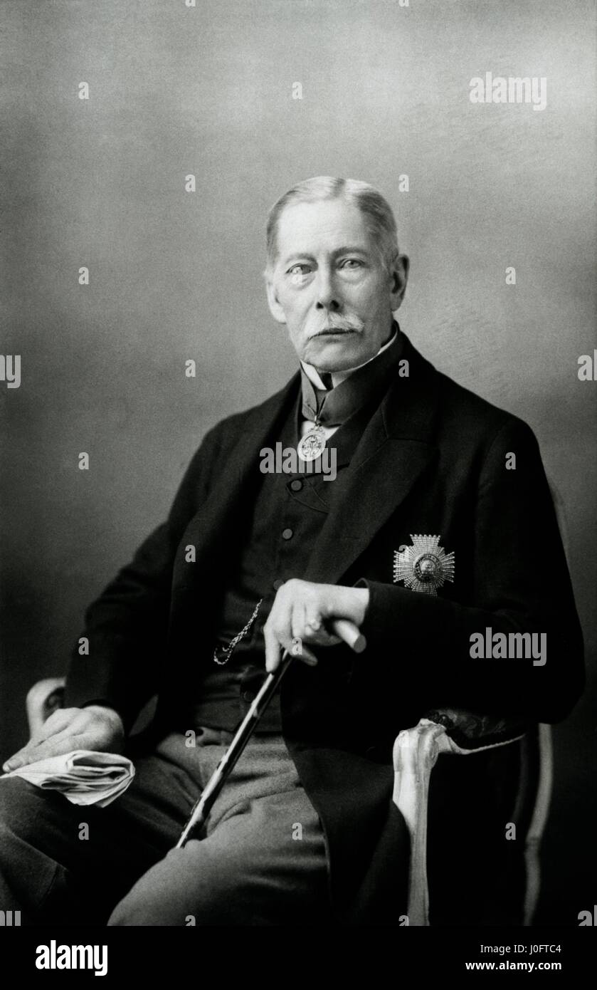 Sir Douglas Strutt Galton KCB (1822-1899) Stock Photo