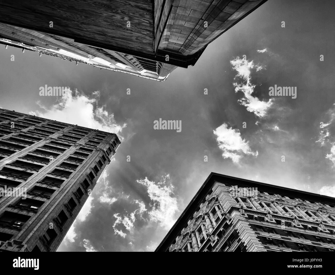 Sky over New York City Stock Photo - Alamy