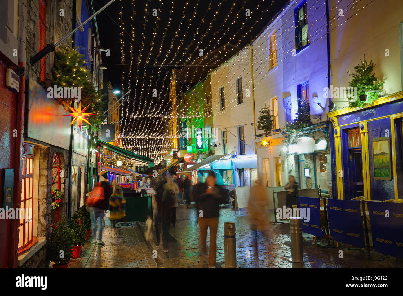 Shop Street Galway, Ireland Stock Photos & Shop Street Galway, Ireland