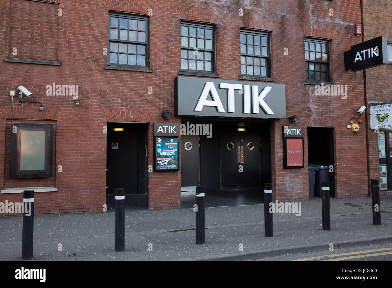 Windsor, UK. 2nd March, 2017. ATIK, the largest nightclub in Windsor. Stock Photo