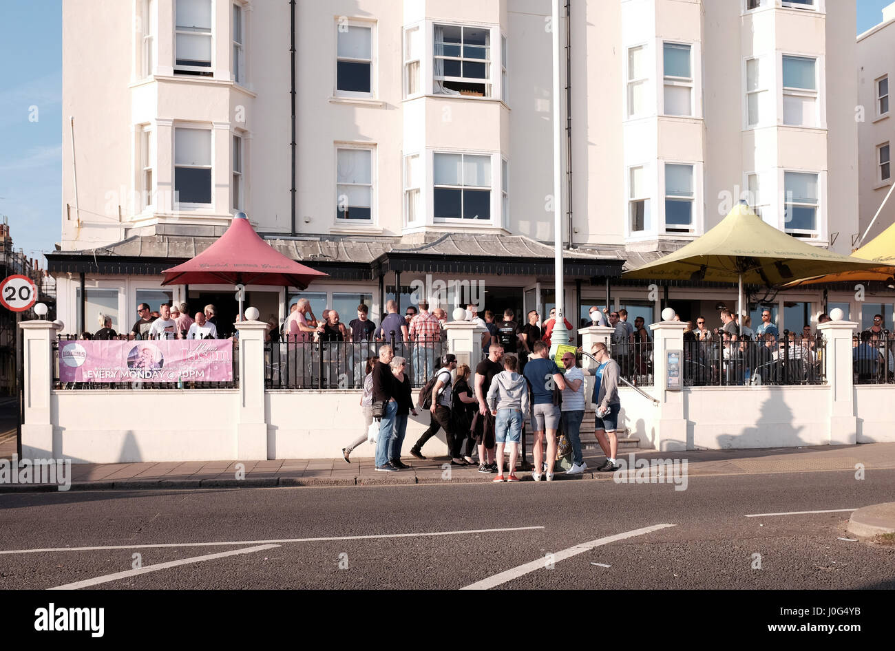 Legends Bar and part of the gay scene on Brighton seafront UK Stock Photo Alamy