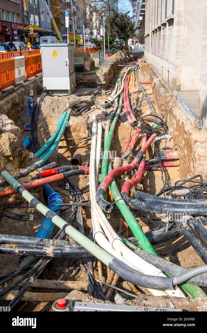 Telephone underground cables hires stock photography and images Alamy