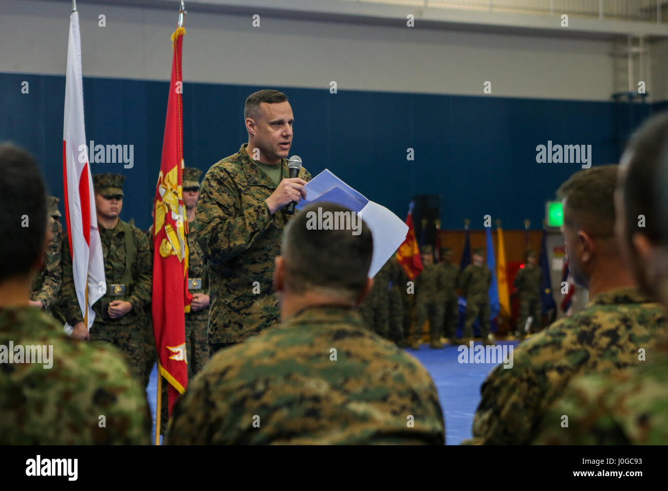 Sgt. Maj. Steven M. Burkett, Highest-ranking enlisted Marine at