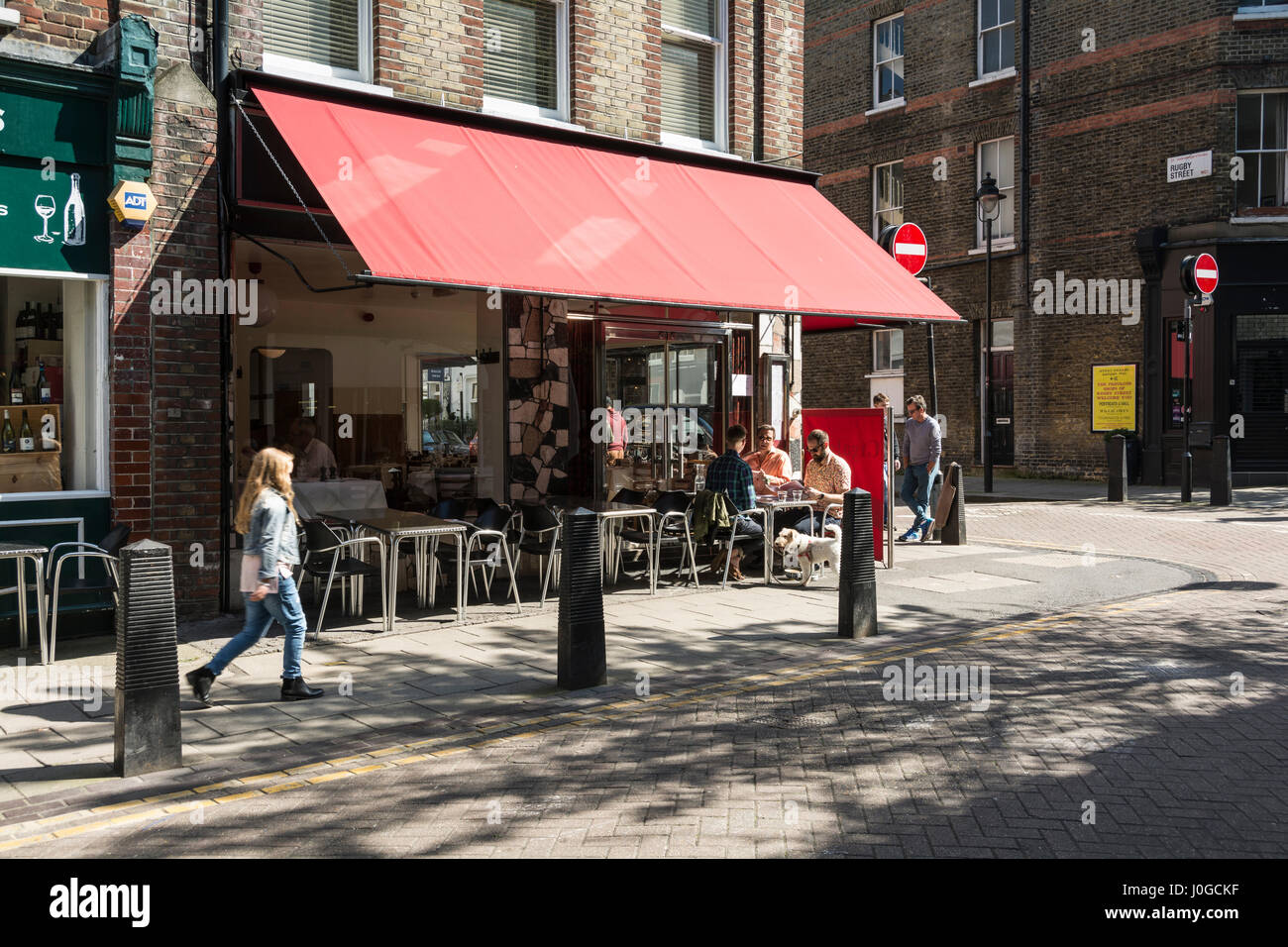 Cigala Restaurant on Lamb's Conduit Street in Bloomsbury, London, UK