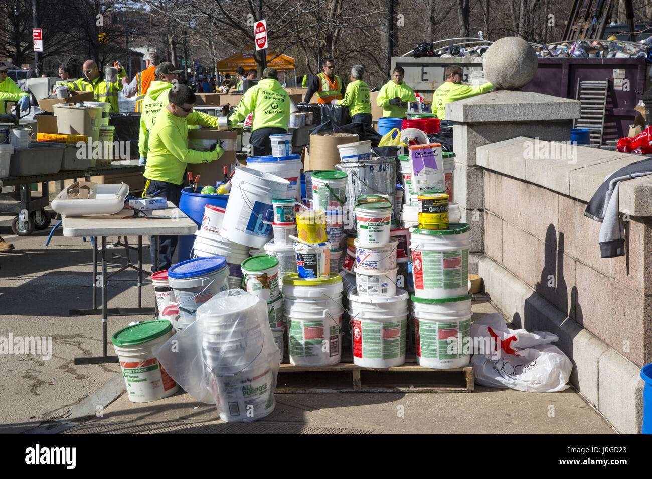 New York City hosts a Safe Disposal Event in Prospect Park where people