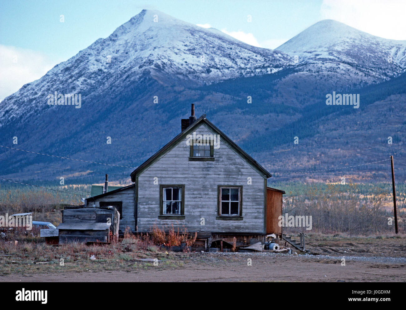 Dawson City Log Cabins Dawson City Yukon Territories Canada