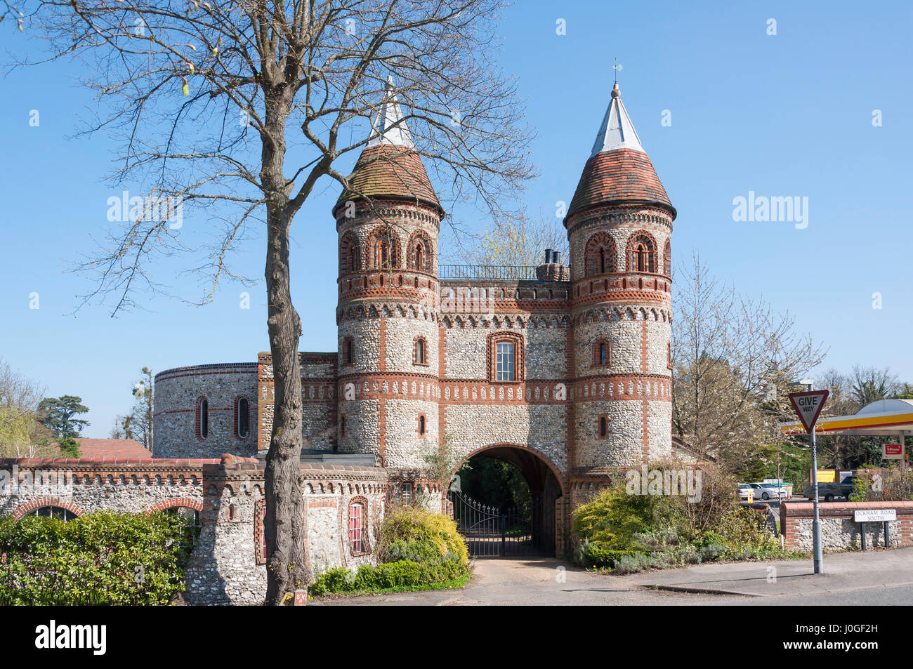 Former Horsley Towers Gatehouse, Oakham Road South, East Horsley
