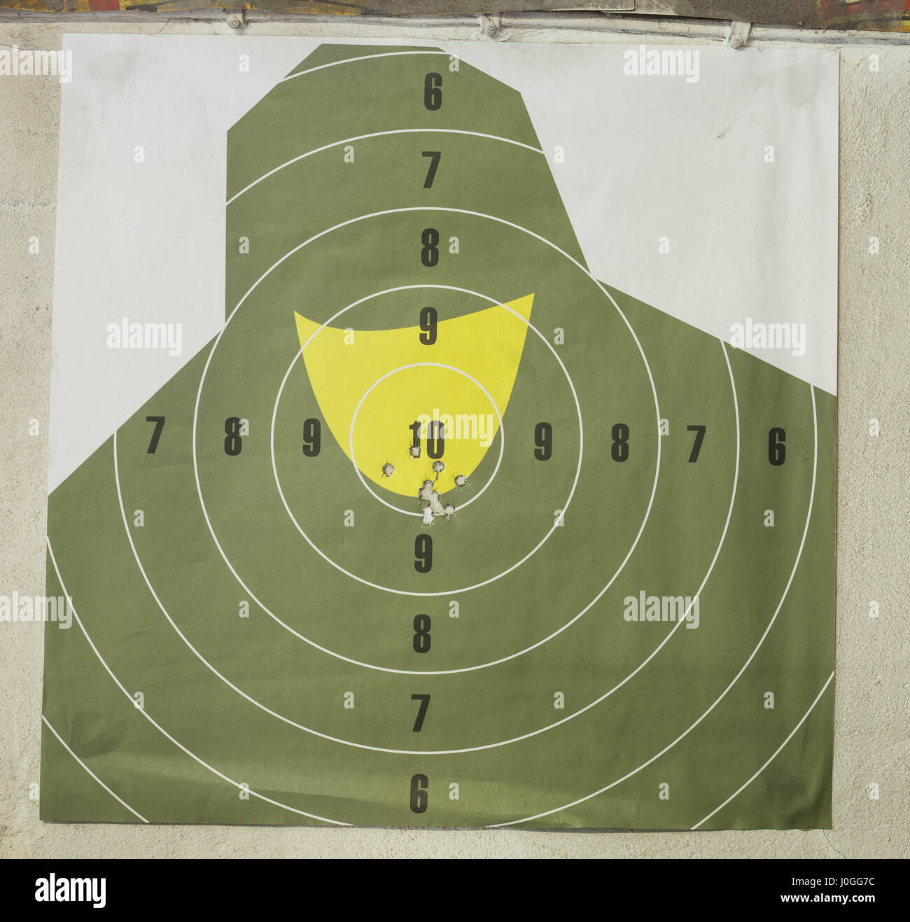 Shooting range shield Stock Photo Alamy