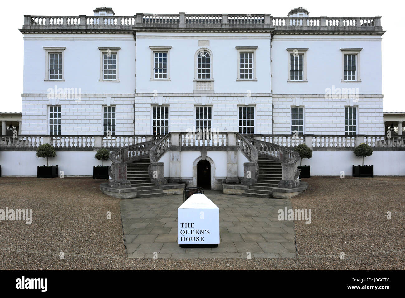 The National Maritime Museum, Queens House, Greenwich Park, London City ...