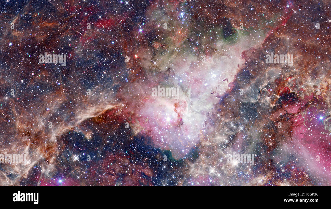 Universe filled with stars, galaxy and nebula. Elements of this image ...