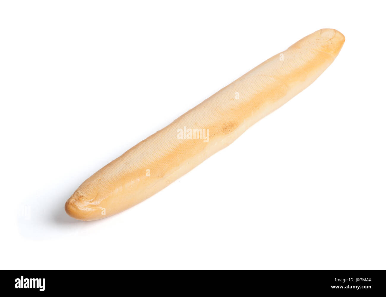 French baguette isolated on white background Stock Photo - Alamy