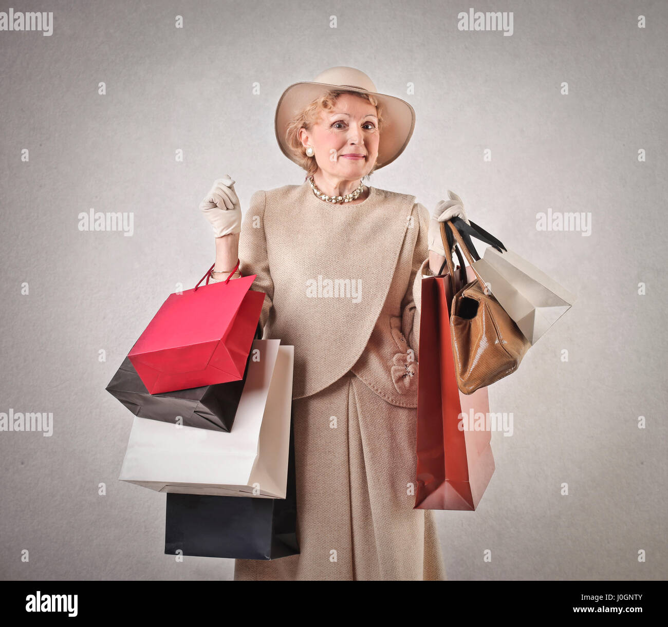 Old bag lady hires stock photography and images Alamy