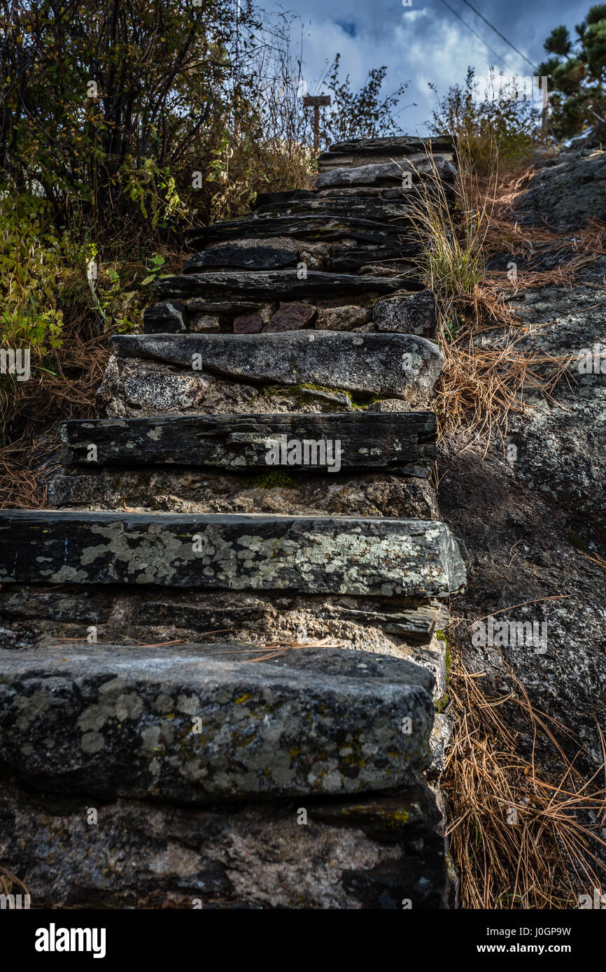 Rock stairway hi-res stock photography and images - Alamy