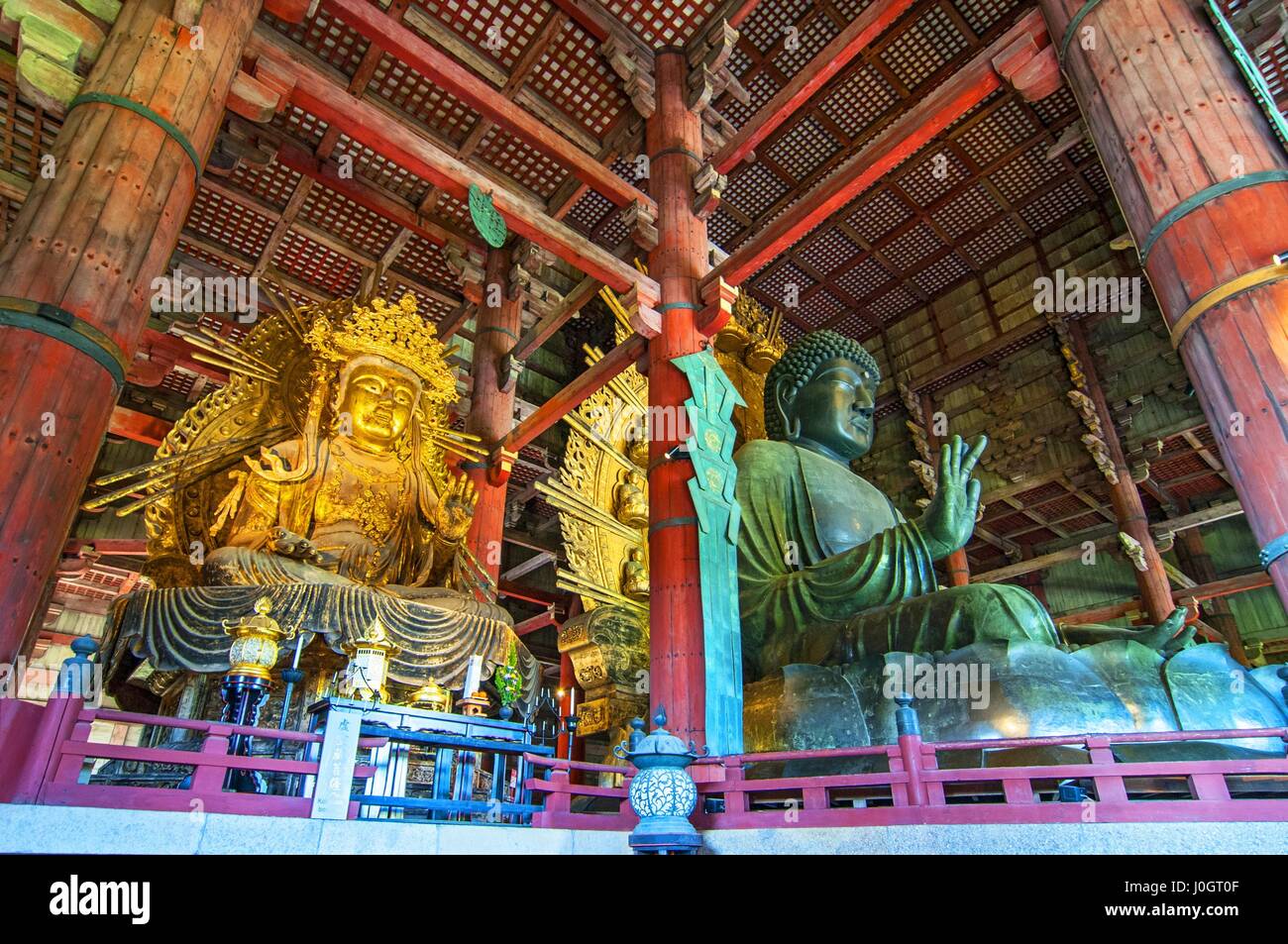 The Todaiji Buddha. It is considered the world's largest bronze statue