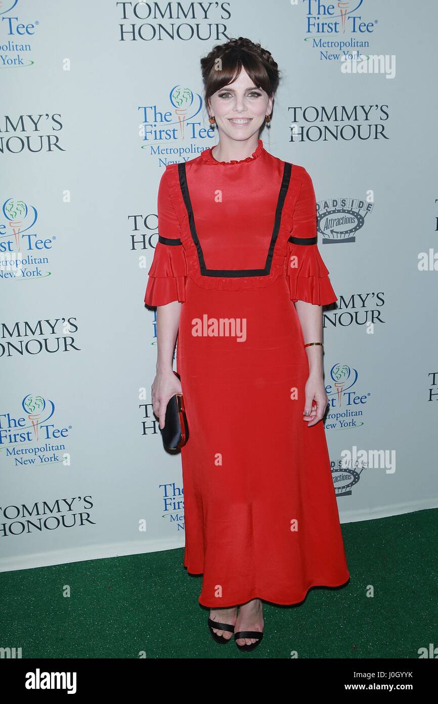 New York, NY, USA. 12th Apr, 2017. Ophelia Lovibond at 'Tommy's Honour' New York Screening at AMC Loews Lincoln Square 13 Theater on April 12, 2017 in New York City. Credit: Diego Corredor/Media Punch/Alamy Live News Stock Photo