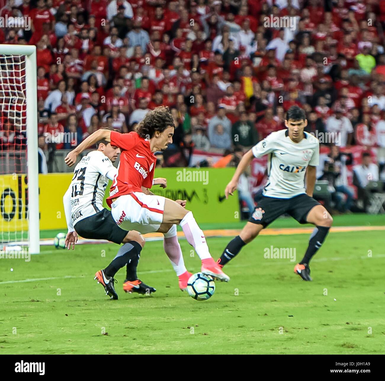 Porto Alegre, Brazil. 12th Apr, 2017. Rio Stadium, Porto Alegre/RS. Credit: Eldio Suzano/FotoArena/Alamy Live News Stock Photo