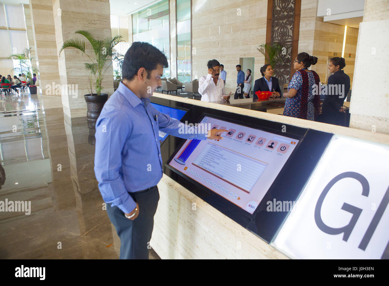 Gift City, Gujarat, India. 20th Mar, 2017. 20 March 2017 - GIFT city, India.Many Financial sector companies have already started operations from the twin towers at the GIFT city. Credit: Subhash Sharma/ZUMA Wire/Alamy Live News Stock Photo