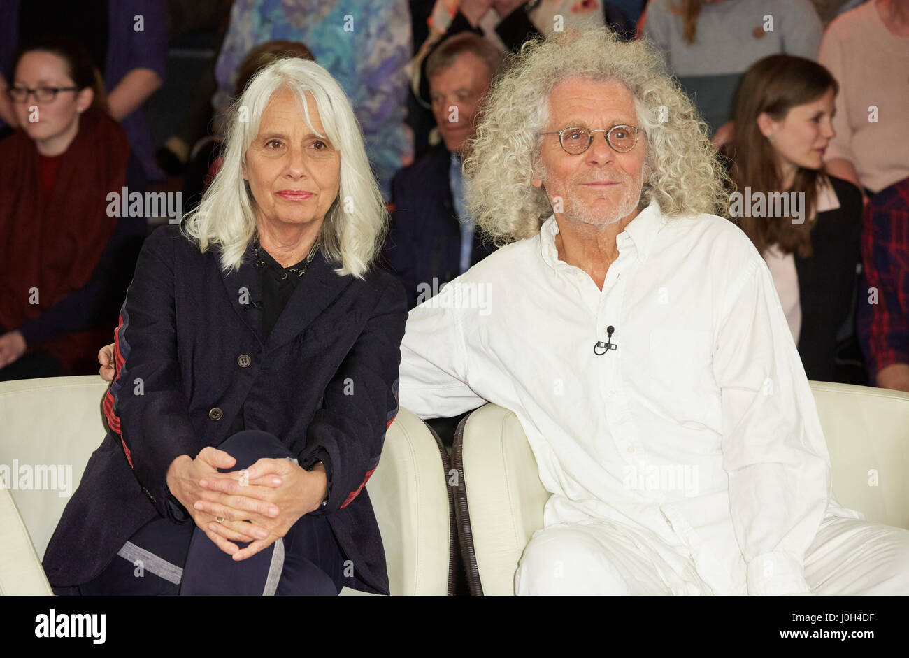 Hamburg, Germany. 5th Apr, 2017. Author and photographer Gisela Getty