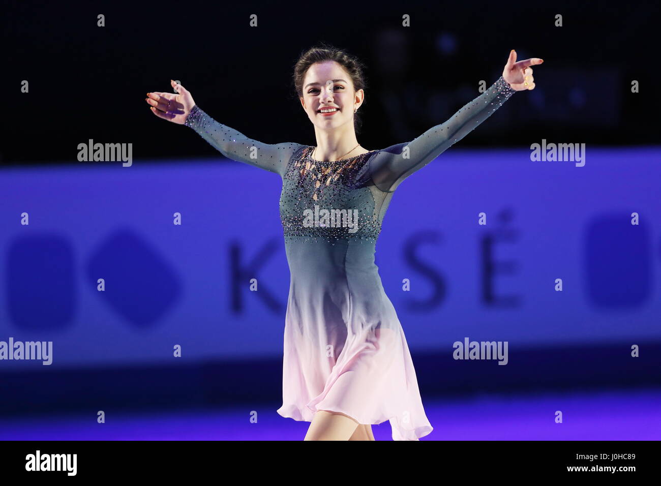 Helsinki, Finland. 31st Mar, 2017. Evgenia Medvedeva (RUS) Figure