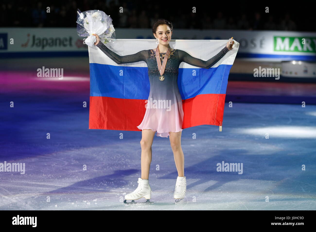 Helsinki, Finland. 31st Mar, 2017. Evgenia Medvedeva (RUS) Figure