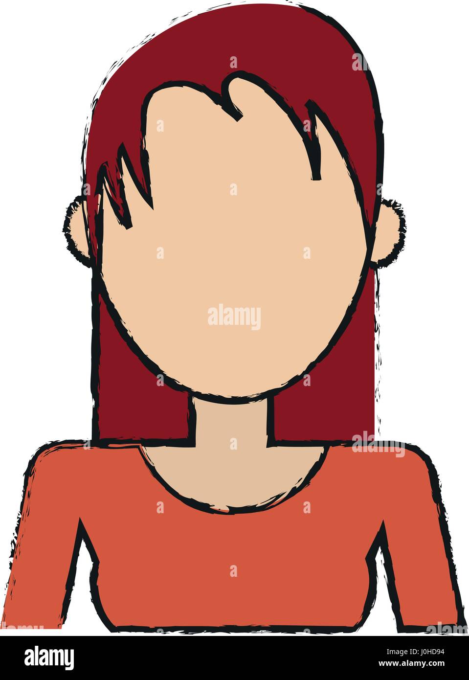 woman cartoon icon Stock Vector Image & Art - Alamy