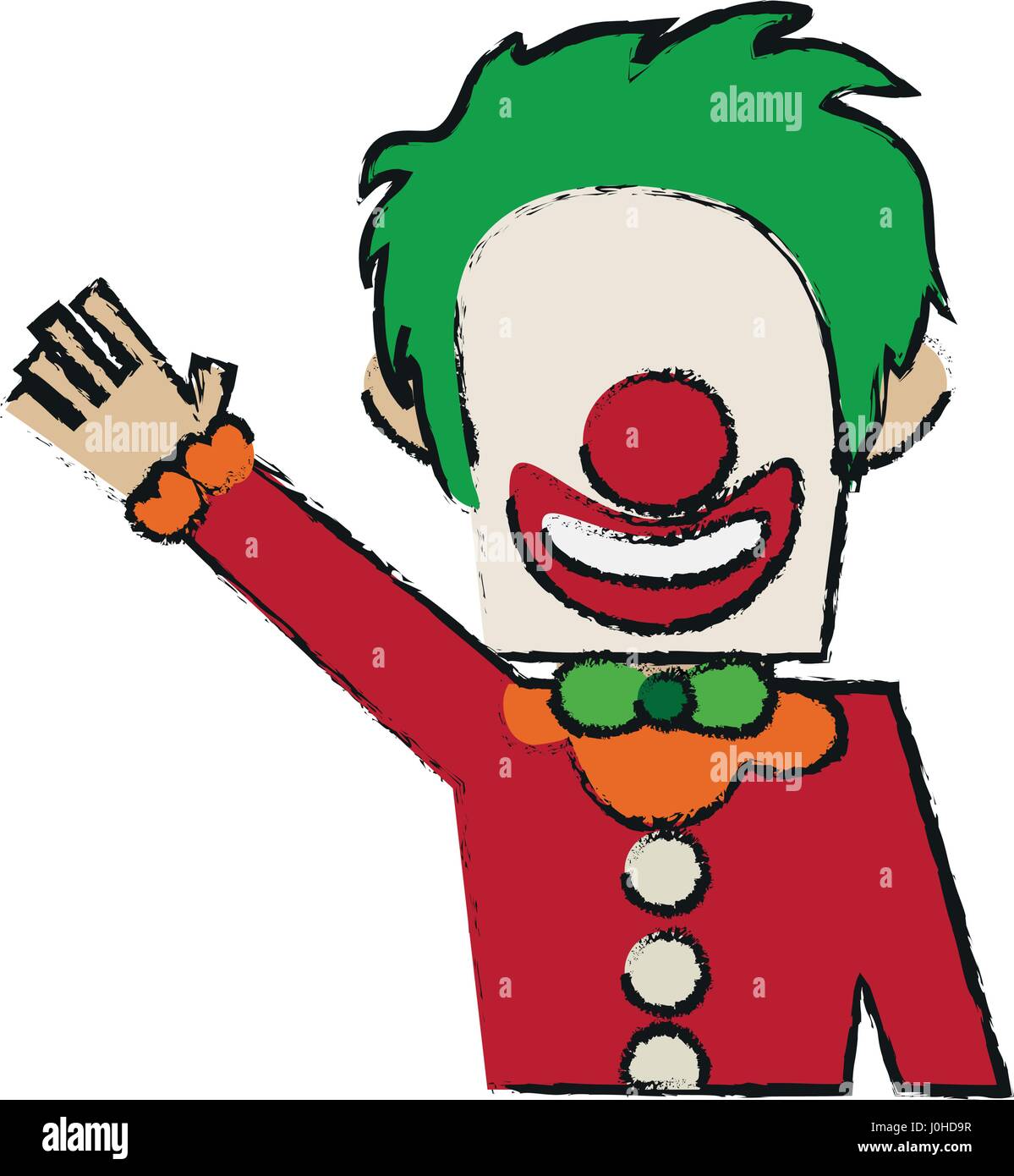 circus clown icon Stock Vector Image & Art - Alamy