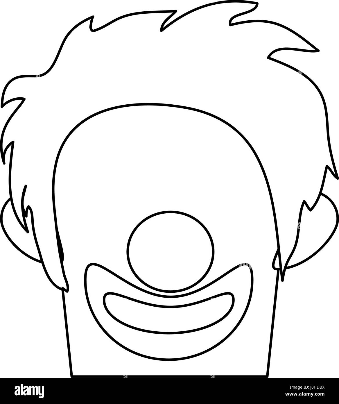 circus clown icon Stock Vector Image & Art - Alamy