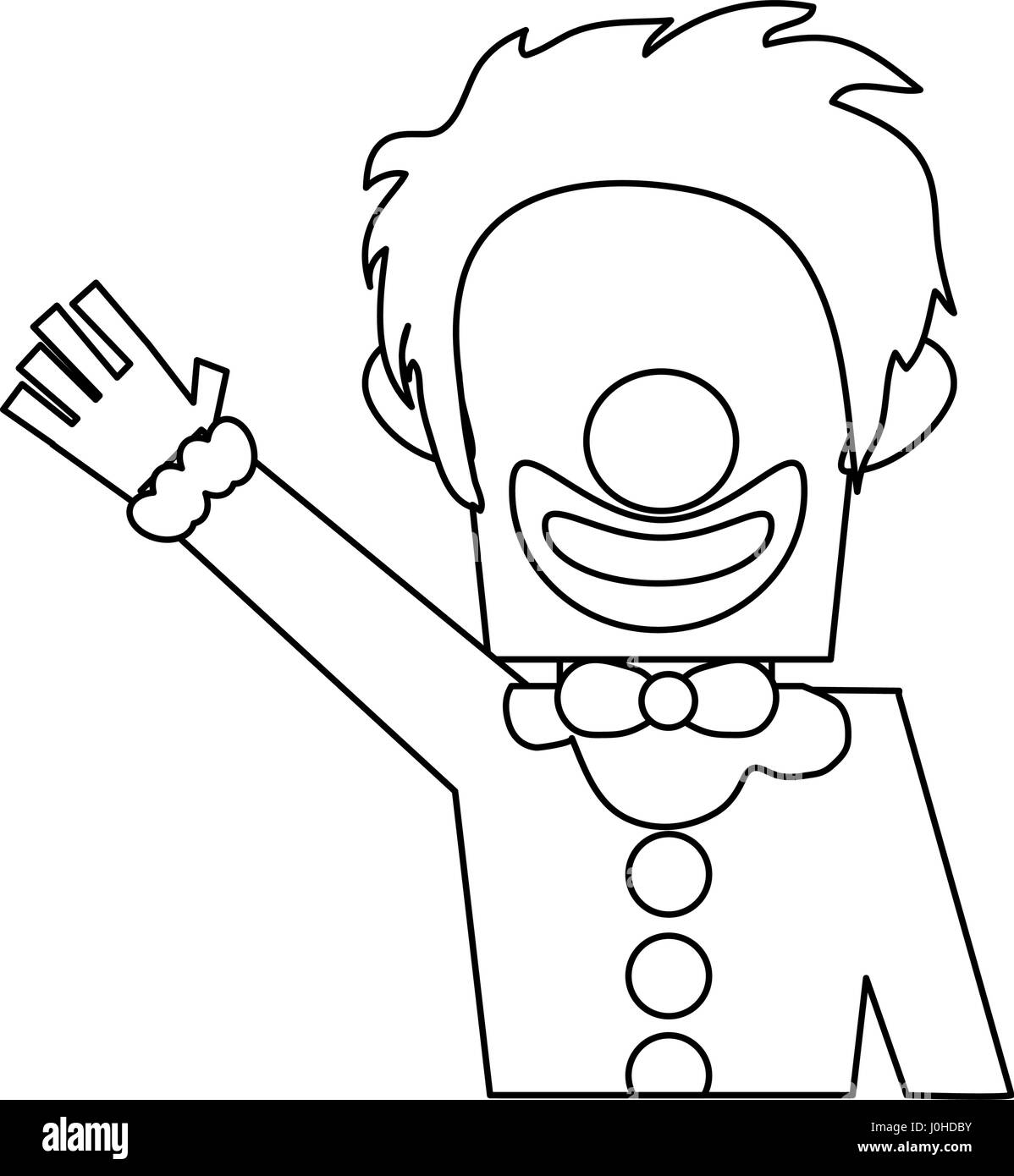 circus clown icon Stock Vector Image & Art - Alamy