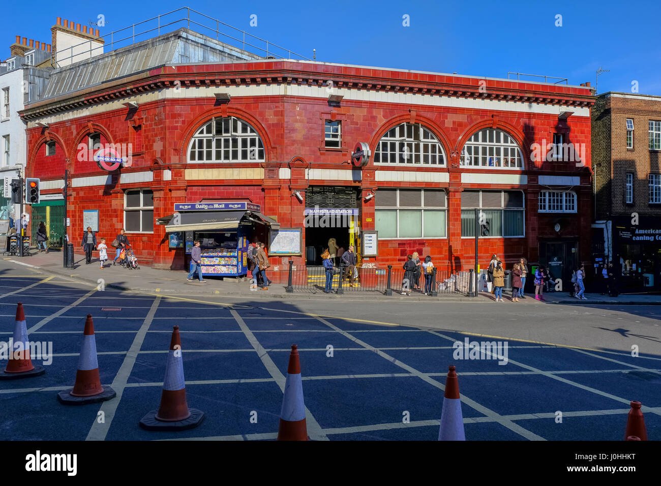 Hampstead tube station hires stock photography and images Alamy