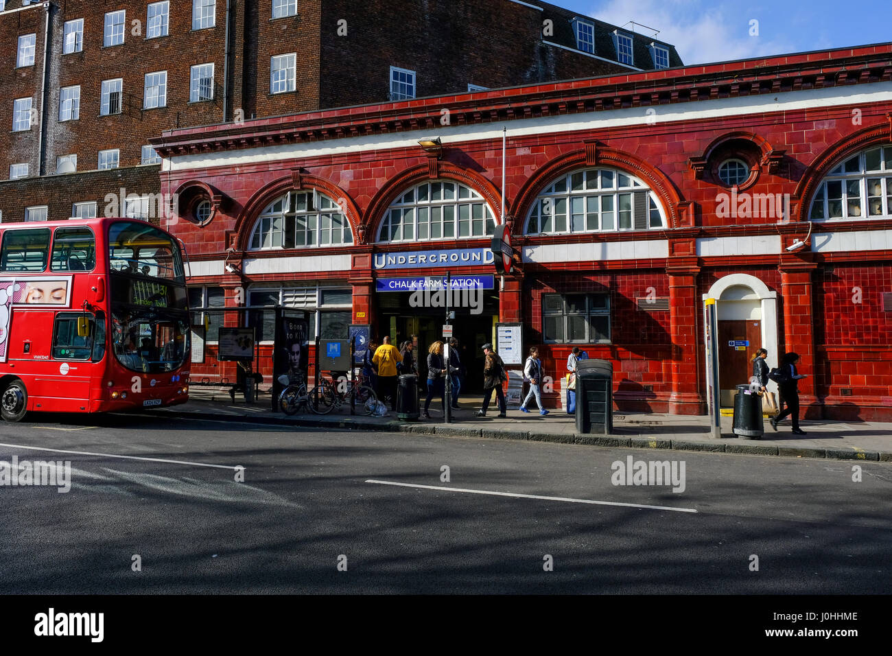 Chalk Farm station Stock Photo Alamy