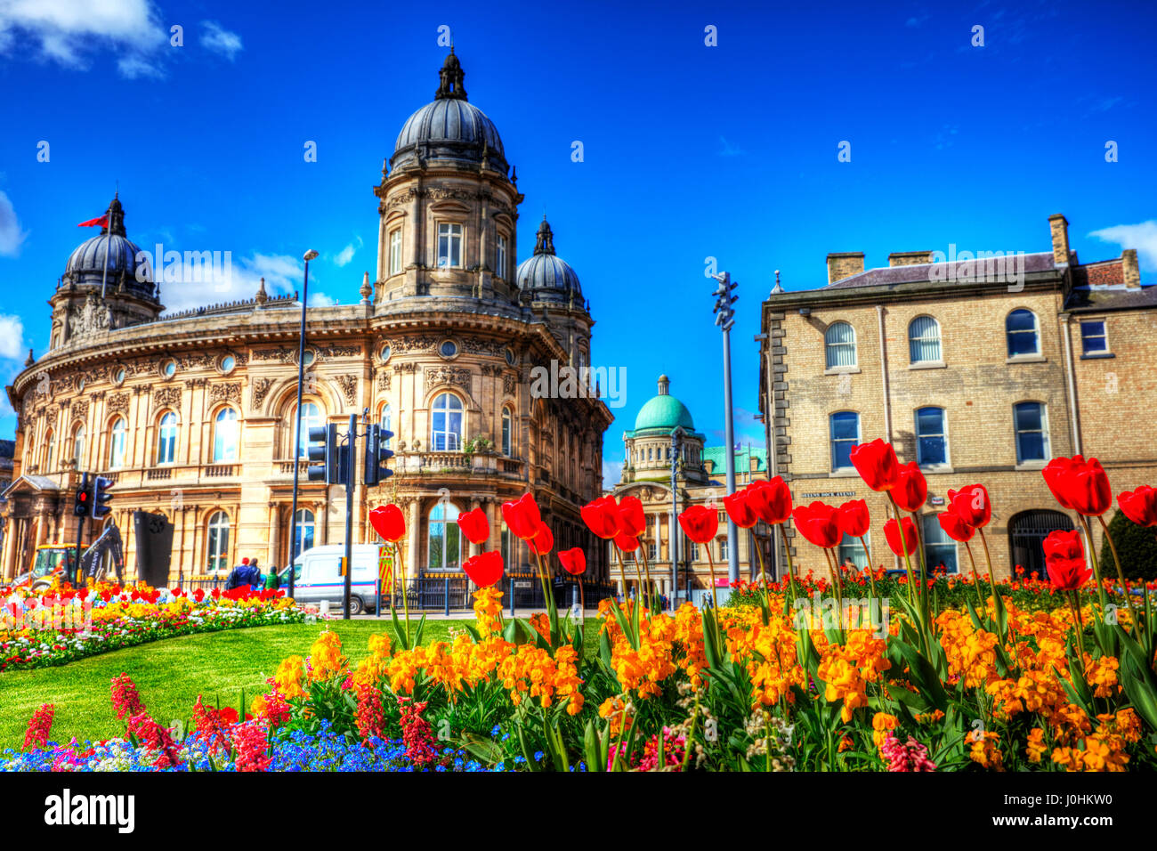 Hull Maritime Museum in the Hull Dock Offices building Queen Victoria square Hull City UK Kingston upon Hull Yorkshire England UK GB EU Europe Stock Photo