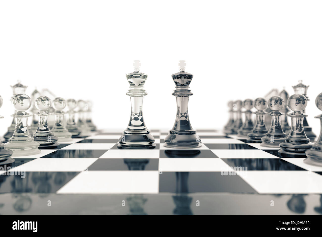 glass chess board, chess, digital art, 3D, reflection | Chess ...