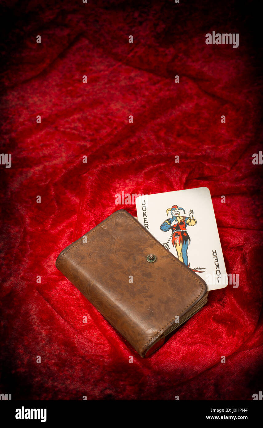 Joker of a pack of playing cards Stock Photo Alamy