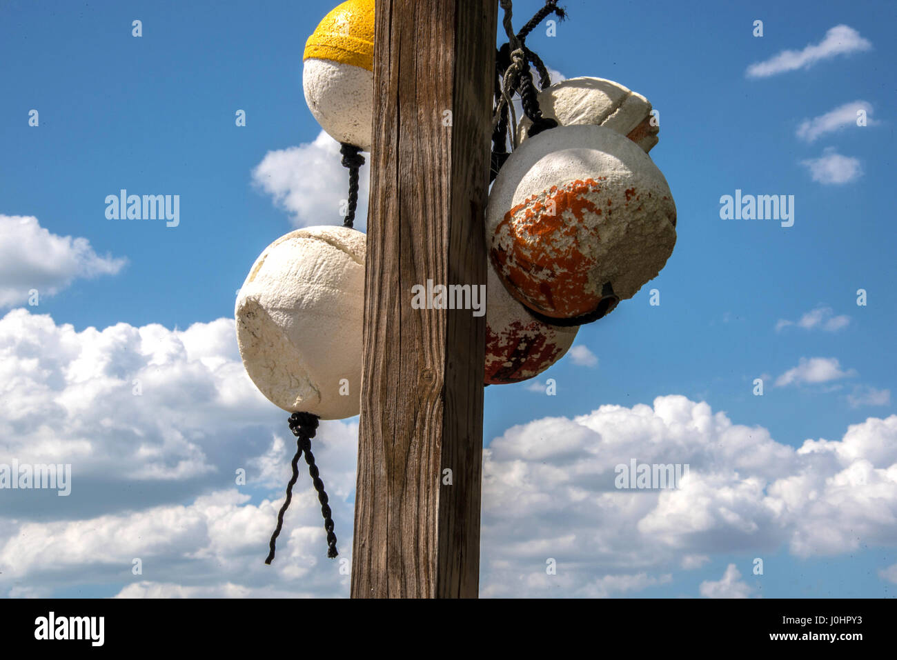 Crab trap floats hi-res stock photography and images - Alamy